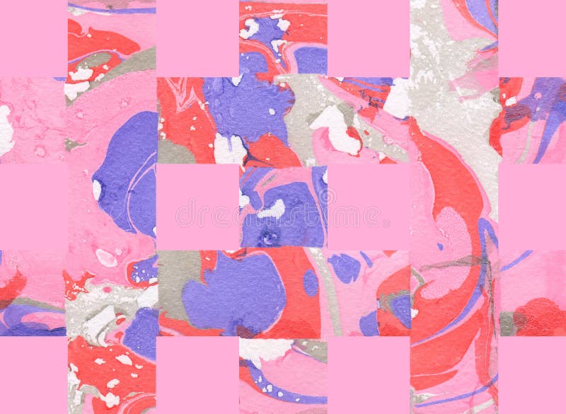 Fundo abstrato colorido com listras ilustração stock