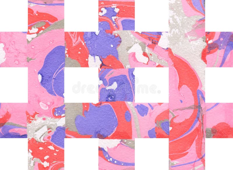 Fundo abstrato colorido com listras ilustração stock