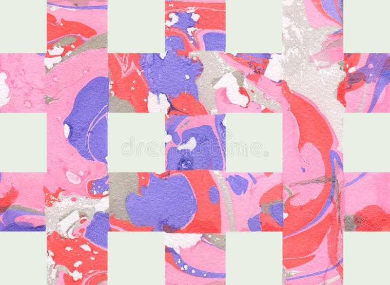 Fundo abstrato colorido com listras ilustração do vetor