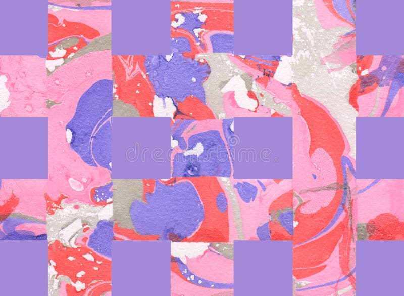 Fundo abstrato colorido com listras ilustração royalty free