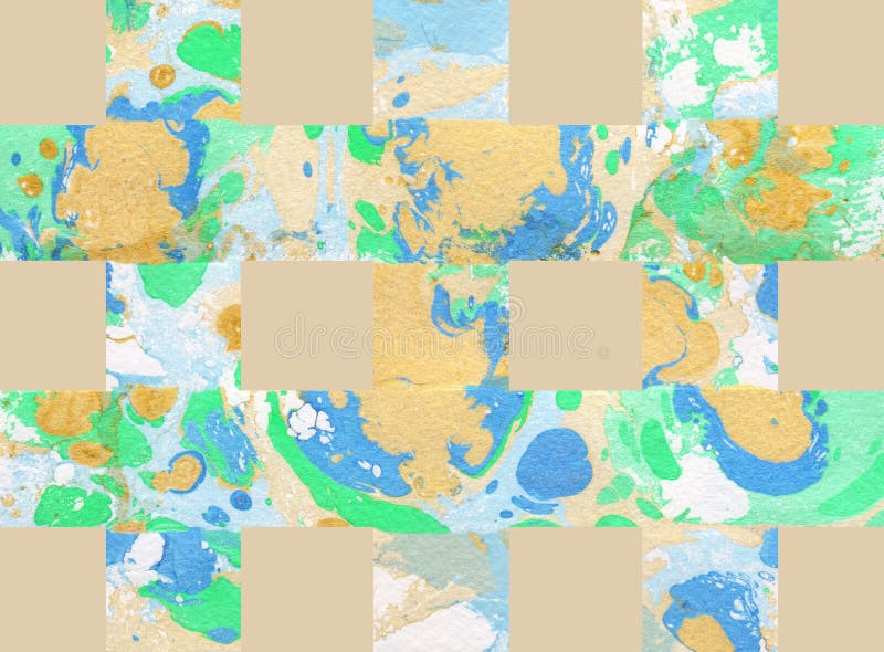 Fundo abstrato colorido com listras ilustração royalty free