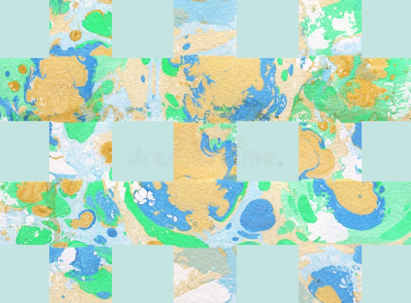 Fundo abstrato colorido com listras ilustração stock