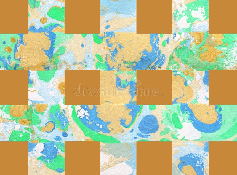 Fundo abstrato colorido com listras ilustração stock