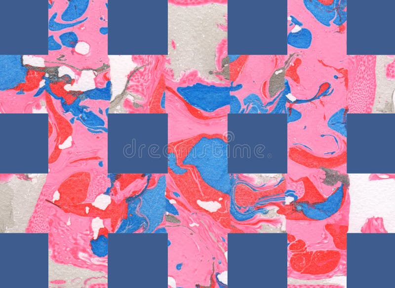 Fundo abstrato colorido com listras ilustração royalty free