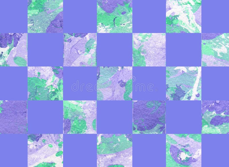 Fundo abstrato colorido com quadrados ilustração stock