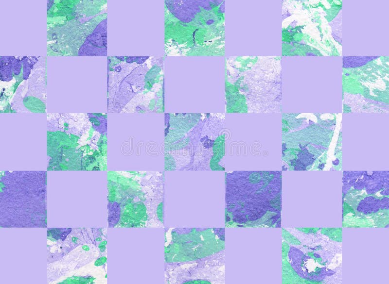 Fundo abstrato colorido com quadrados ilustração stock