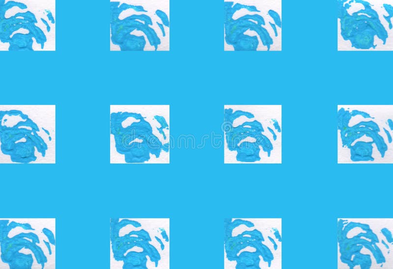 Fundo abstrato colorido com selos ilustração royalty free