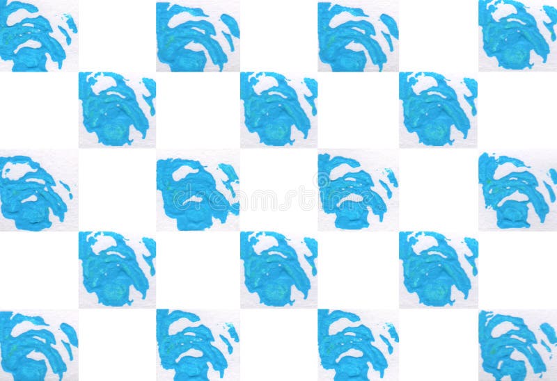 Fundo abstrato colorido com selos ilustração stock