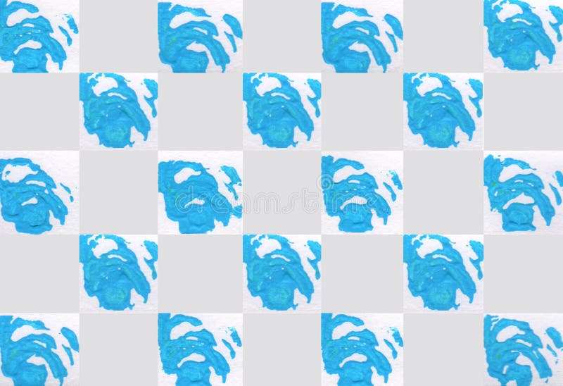 Fundo abstrato colorido com selos ilustração do vetor