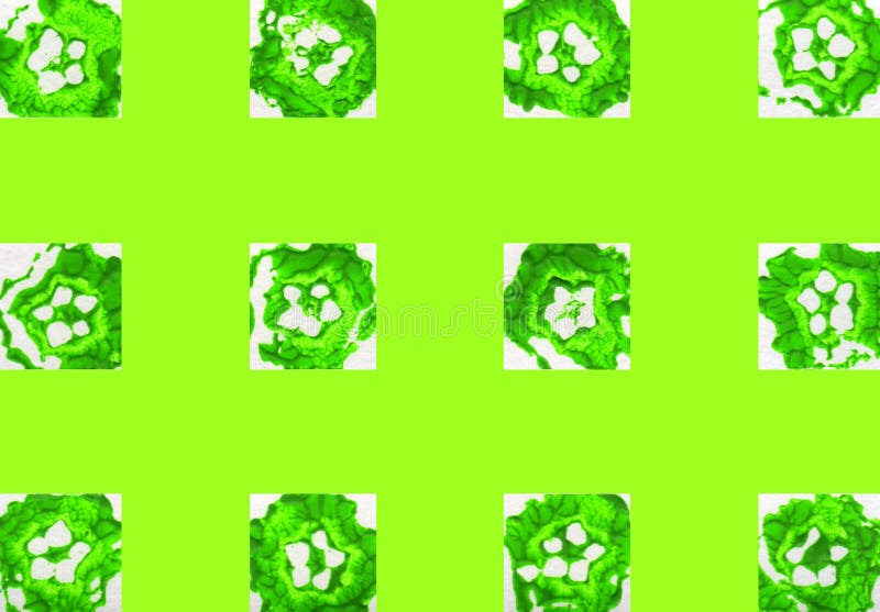 Fundo abstrato colorido com selos ilustração stock