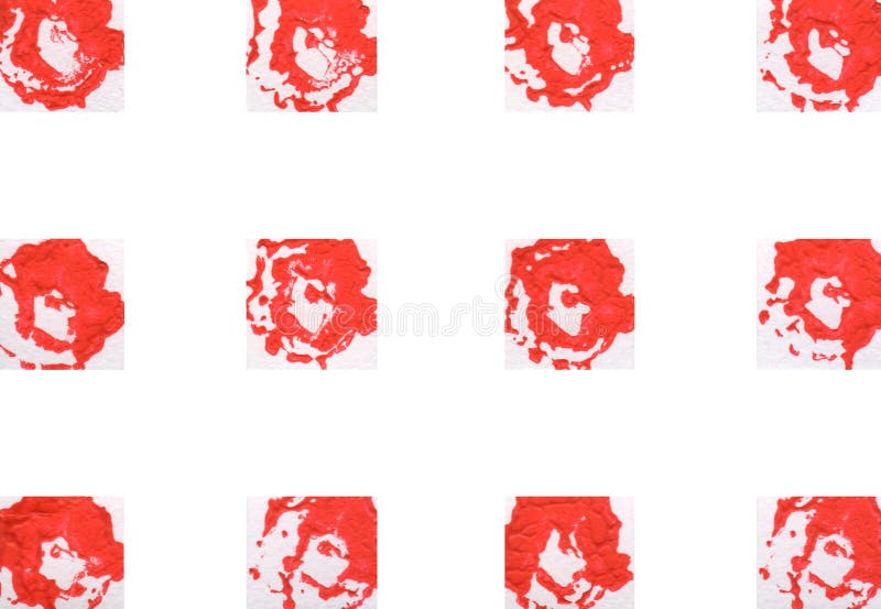 Fundo abstrato colorido com selos ilustração do vetor