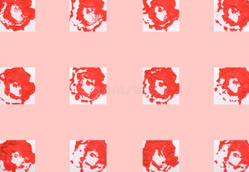 Fundo abstrato colorido com selos ilustração royalty free