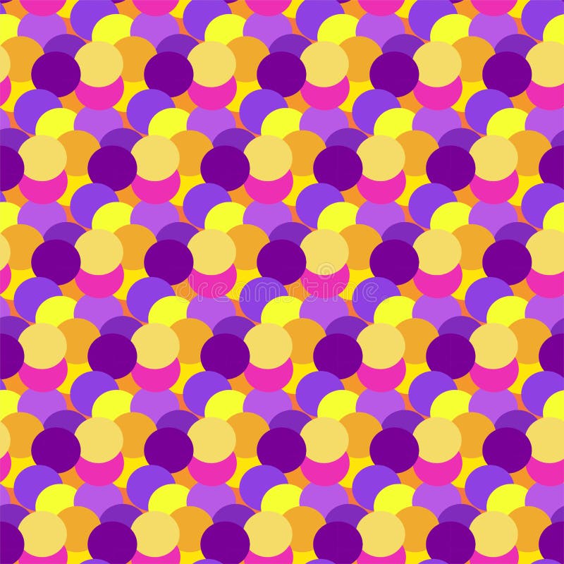 Fundo abstrato colorido do ponto Contexto redondo da arte do círculo Decoração sem emenda do teste padrão Elemento do feriado da ilustração stock Fundo abstrato colorido do ponto Contexto redondo da arte do círculo Decoração sem emenda do teste padrão Elemento do feriado da ilustração stock