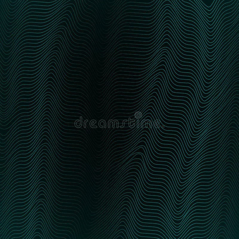 Fundo abstrato com linhas onduladas de teste padrão dinâmico da forma de onda das linhas partículas dos pontos das salpicaduras d ilustração royalty free Fundo abstrato com linhas onduladas de teste padrão dinâmico da forma de onda das linhas partículas dos pontos das salpicaduras d ilustração royalty free