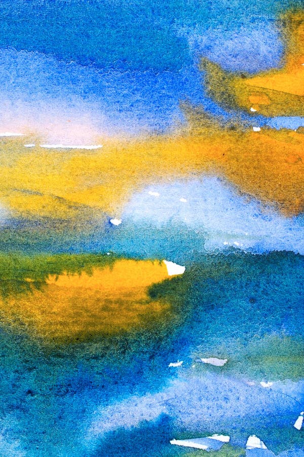 Fundo aquarela abstrato fotos de stock royalty free