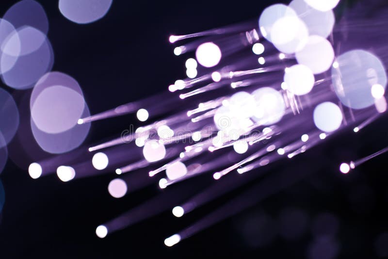 Fundo abstrato da fibra óptica foto de stock royalty free