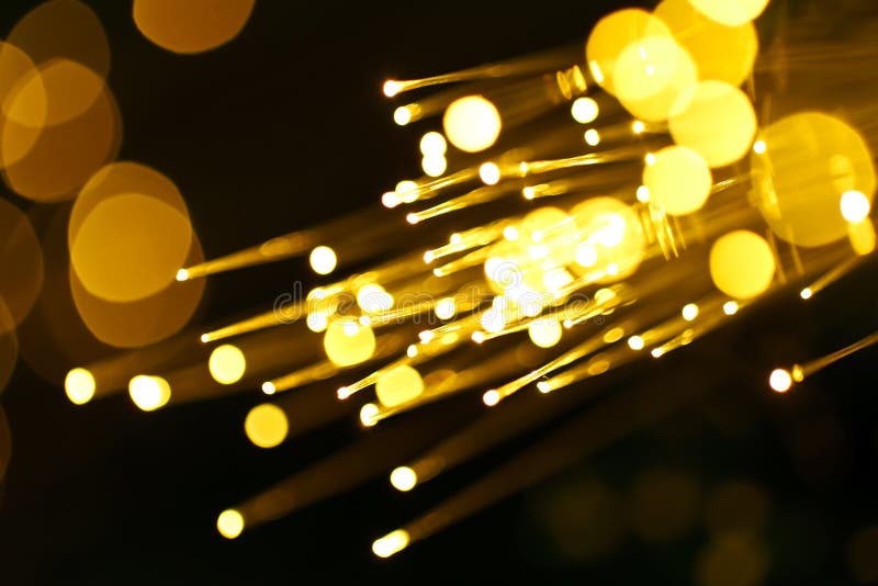 Fundo abstrato de fibra ótica fotografia de stock