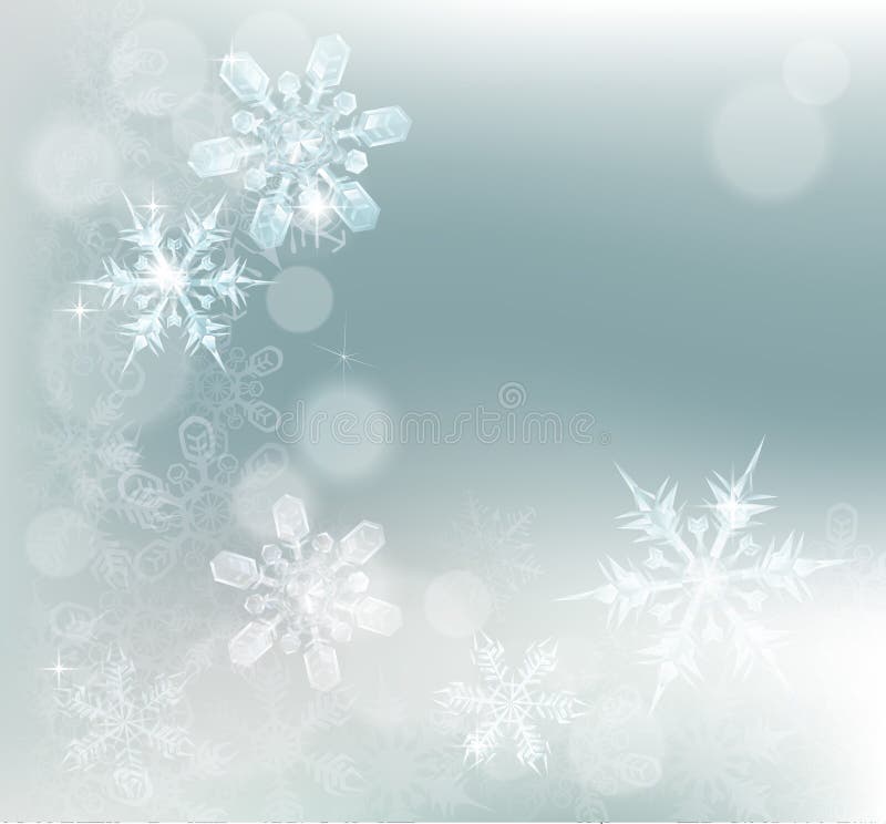 Fundo abstrato da neve dos flocos de neve ilustração royalty free Fundo abstrato da neve dos flocos de neve ilustração royalty free