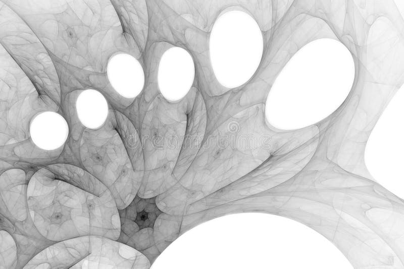 Fundo abstrato do Fractal Pintura abstrata do graffite com seis círculos do mocap ilustração stock Fundo abstrato do Fractal Pintura abstrata do graffite com seis círculos do mocap ilustração stock