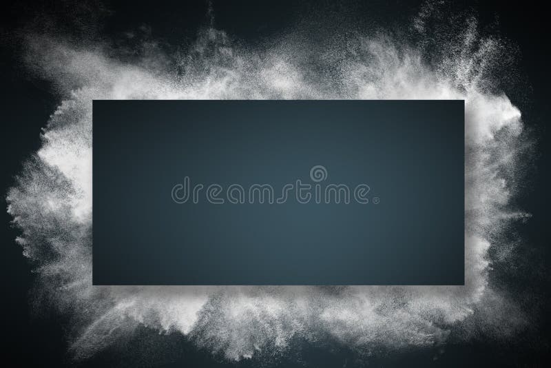 Fundo abstrato do quadro da explosão de poeira fotos de stock royalty free Fundo abstrato do quadro da explosão de poeira fotos de stock royalty free