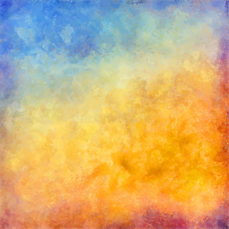 Fundo vetorial abstrato de outono ilustração do vetor