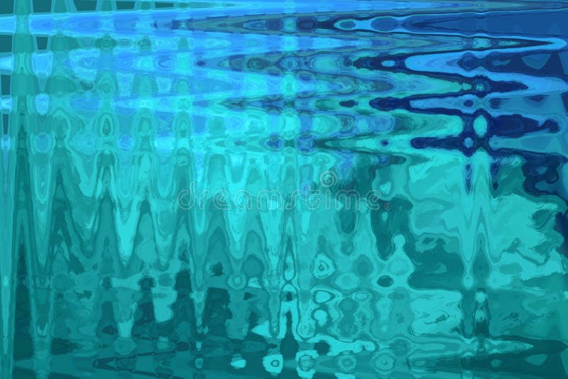 An abstract wavy aquamarine background. An abstract wavy aquamarine background