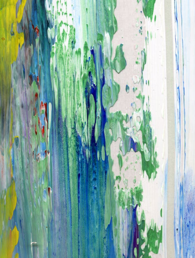 Fundo abstrato pintado mão ilustração royalty free Fundo abstrato pintado mão ilustração royalty free