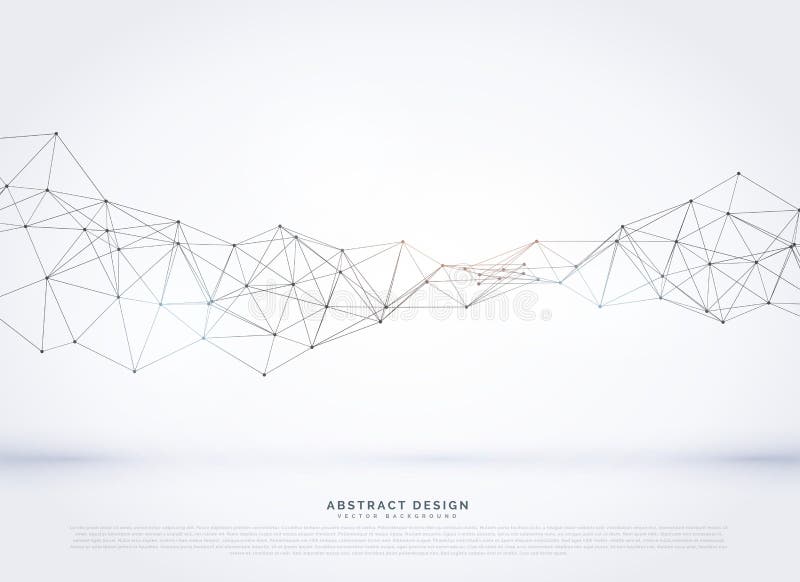fundo abstrato poligonal do wireframe da rede do vetor ilustração do vetor fundo abstrato poligonal do wireframe da rede do vetor ilustração do vetor