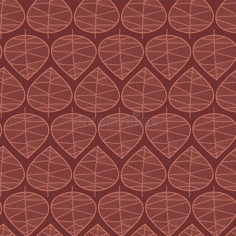 Fundo abstrato sem emenda do vetor das folhas de outono Teste padrão à moda floral Vetor que repete as folhas estilizados da text ilustração do vetor Fundo abstrato sem emenda do vetor das folhas de outono Teste padrão à moda floral Vetor que repete as folhas estilizados da text ilustração do vetor