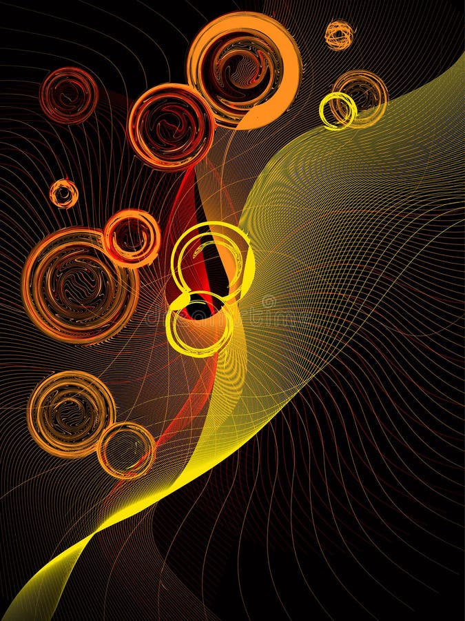 Fundo abstrato, vetor ilustração royalty free