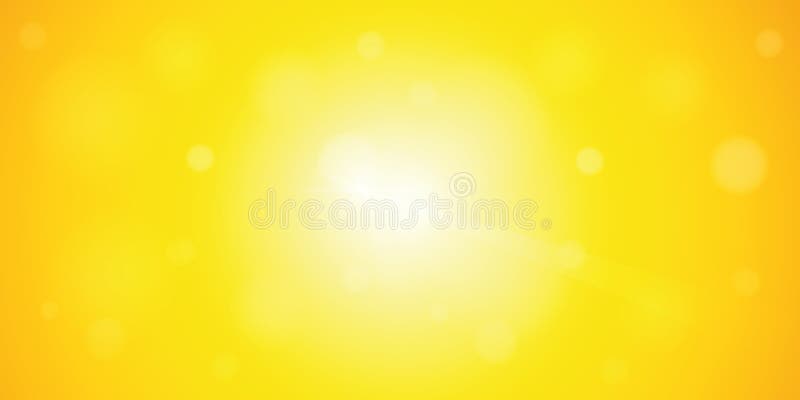 Yellow sunny summer day background vector illustration EPS10. Yellow sunny summer day background vector illustration EPS10