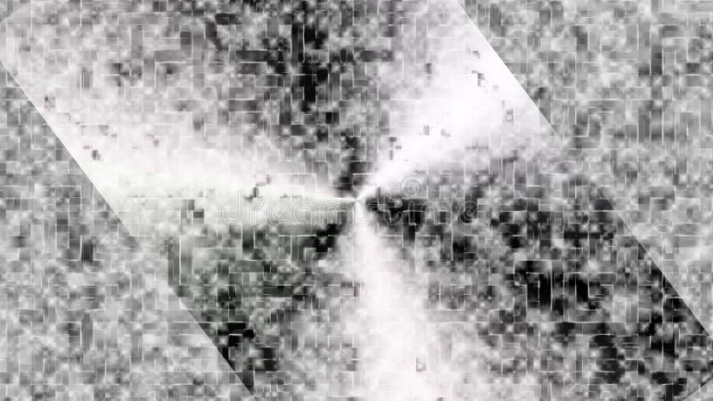 Fundo animado 3d preto e branco ilustração do vetor