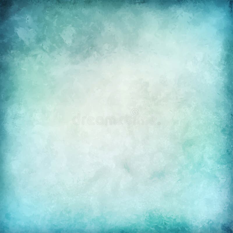 Fundo azul abstrato da aquarela do vetor ilustração royalty free Fundo azul abstrato da aquarela do vetor ilustração royalty free
