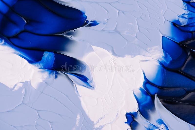 Fundo azul, cinzento e branco abstrato da pintura fotografia de stock Fundo azul, cinzento e branco abstrato da pintura fotografia de stock