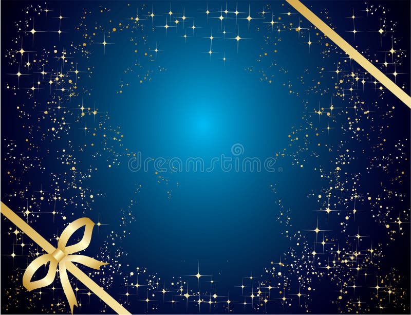 Fundo azul do Natal ilustração stock Fundo azul do Natal ilustração stock