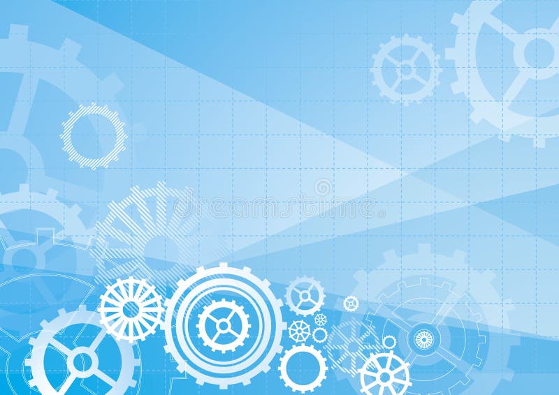 Fundo azul, vetor ilustração stock