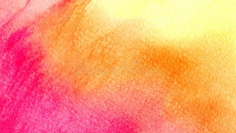 Fundo bonito da aquarela no amarelo vermelho cor-de-rosa alaranjado vibrante Grande para texturas e fundos para seus projetos e e ilustração stock Fundo bonito da aquarela no amarelo vermelho cor-de-rosa alaranjado vibrante Grande para texturas e fundos para seus projetos e e ilustração stock