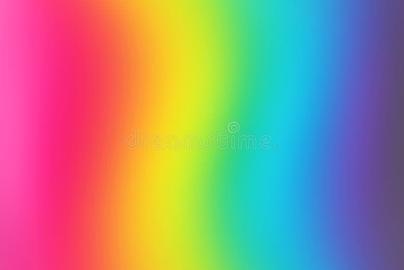 Fundo borrado abstrato do arco-íris Papel de parede colorido Cores brilhantes