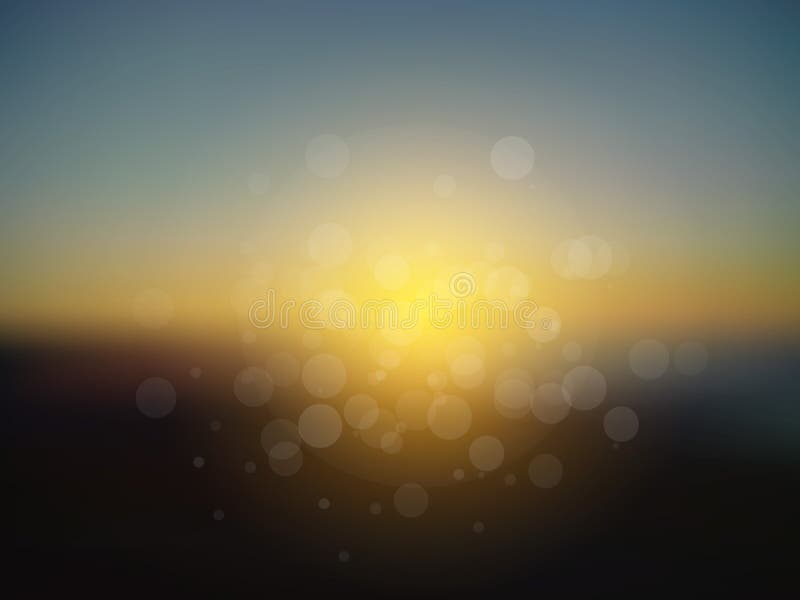 Fundo borrado do sol do vetor feriado abstrato ilustração do vetor Fundo borrado do sol do vetor feriado abstrato ilustração do vetor