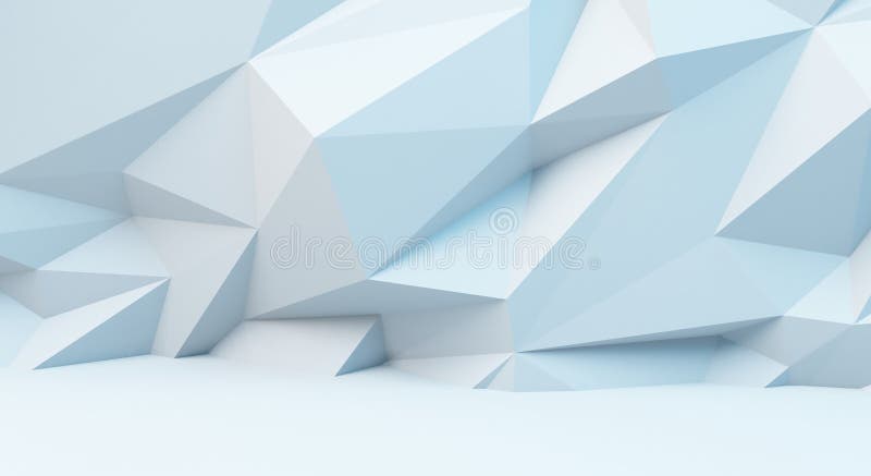 Fundo branco abstrato com teste padrão poligonal imagem 3d ilustração do vetor Fundo branco abstrato com teste padrão poligonal imagem 3d ilustração do vetor