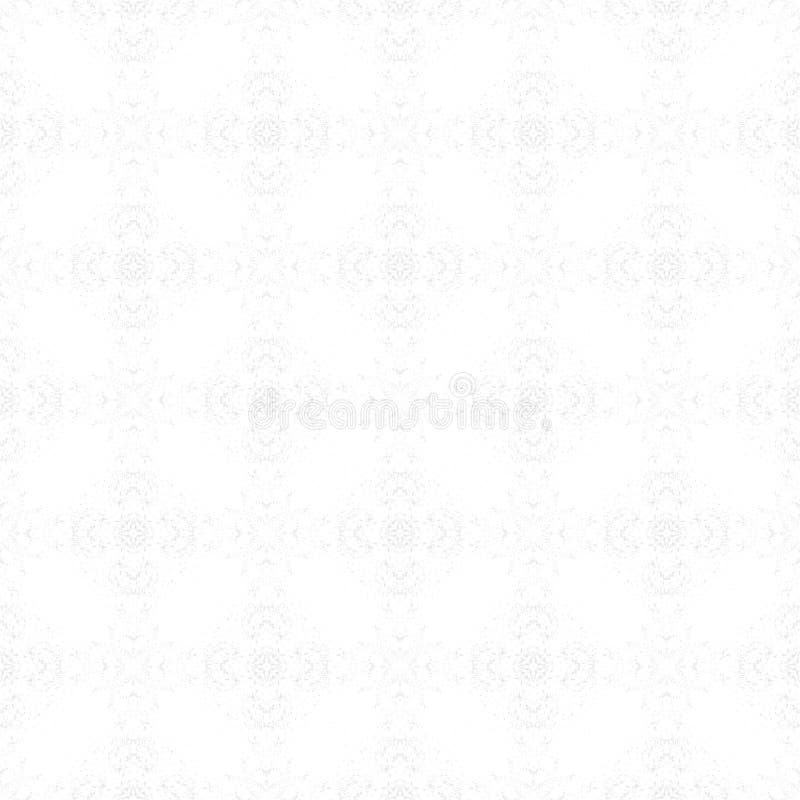 Fundo branco-cinzento claro Cópia da tela Teste padrão geométrico na repetição Superfície sem emenda do grunge, ornamento do mosa ilustração stock Fundo branco-cinzento claro Cópia da tela Teste padrão geométrico na repetição Superfície sem emenda do grunge, ornamento do mosa ilustração stock