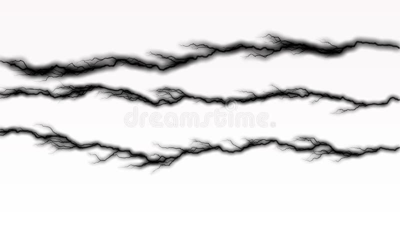 Fundo branco com linhas de chama preta que emitem luz. ilustração do vetor