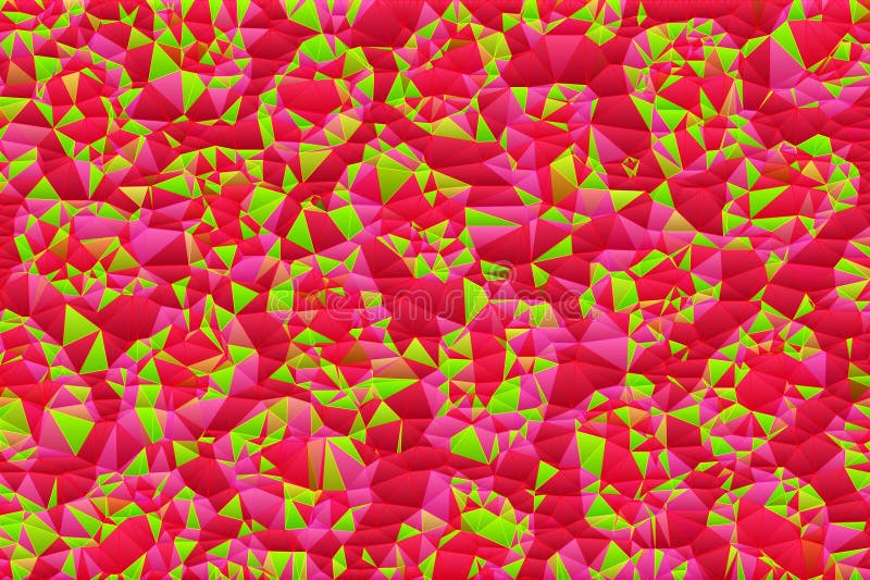 Fundo brilhante de vermelho, do rosa e de triângulos amarelos ilustração royalty free Fundo brilhante de vermelho, do rosa e de triângulos amarelos ilustração royalty free