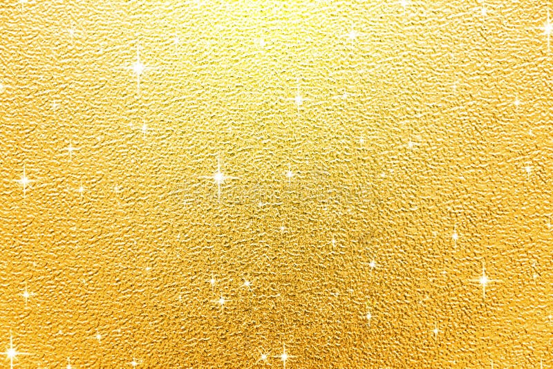 Golden sparkling christmas background with stars. Golden sparkling christmas background with stars