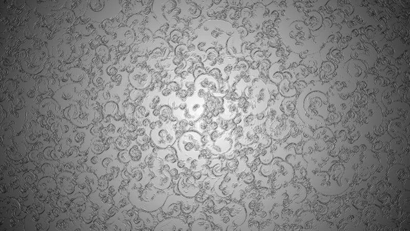 Fundo cinzento abstrato da textura do relevo ilustração stock