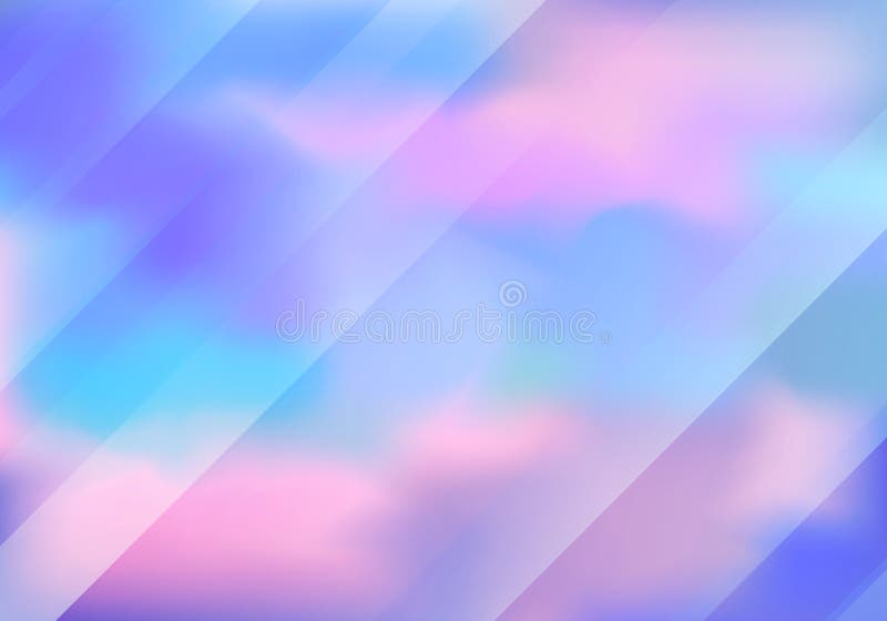 Fundo colorido pastel bonito com nuvens e listras ilustração royalty free Fundo colorido pastel bonito com nuvens e listras ilustração royalty free