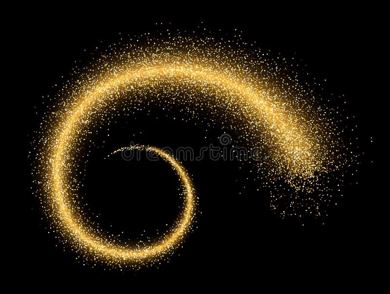 Fundo com espiral de brilho ilustração royalty free Fundo com espiral de brilho ilustração royalty free