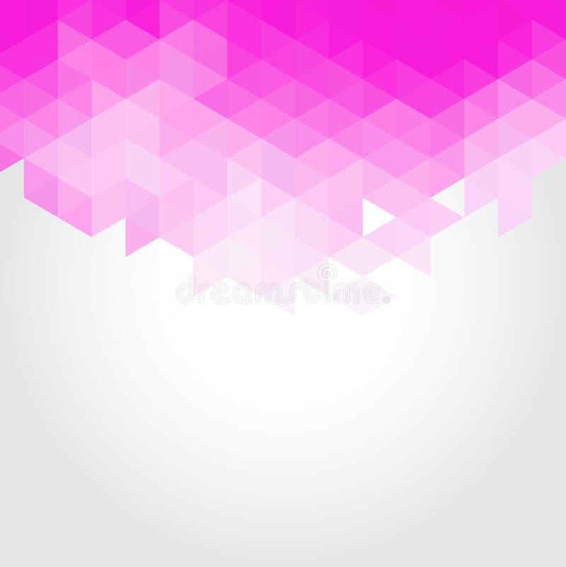 Fundo cor-de-rosa abstrato do vetor da geometria dos triângulos ilustração do vetor Fundo cor-de-rosa abstrato do vetor da geometria dos triângulos ilustração do vetor