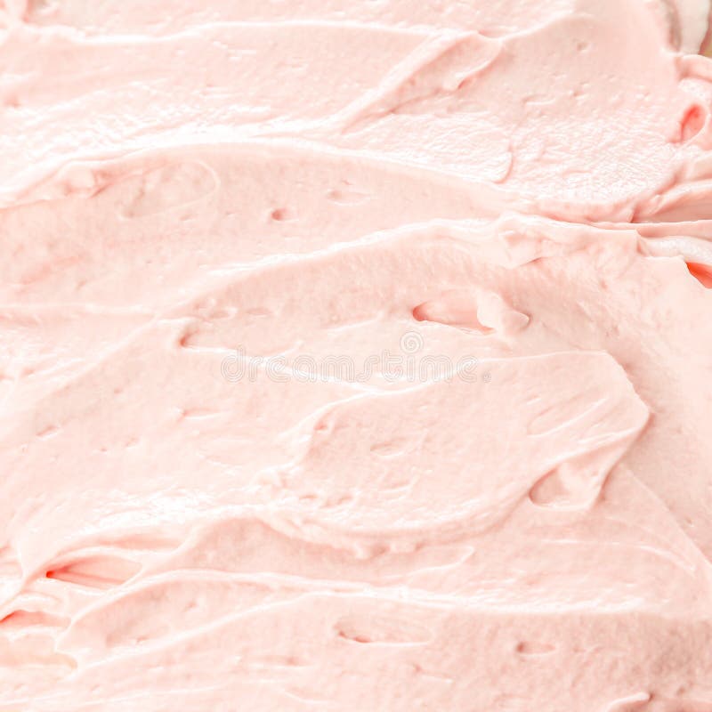 Creme de morango rosa cremoso fundo foto de stock royalty free