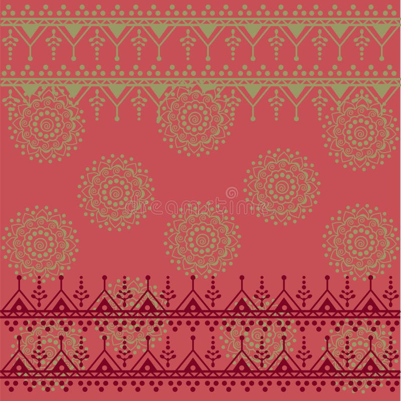 Fundo de saree rosa ilustração stock